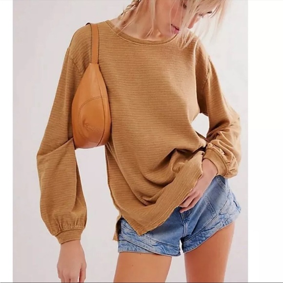 We The Free Tops - We The Free People Soul Song Oversized Knit Long Sleeve Women’s Size Small